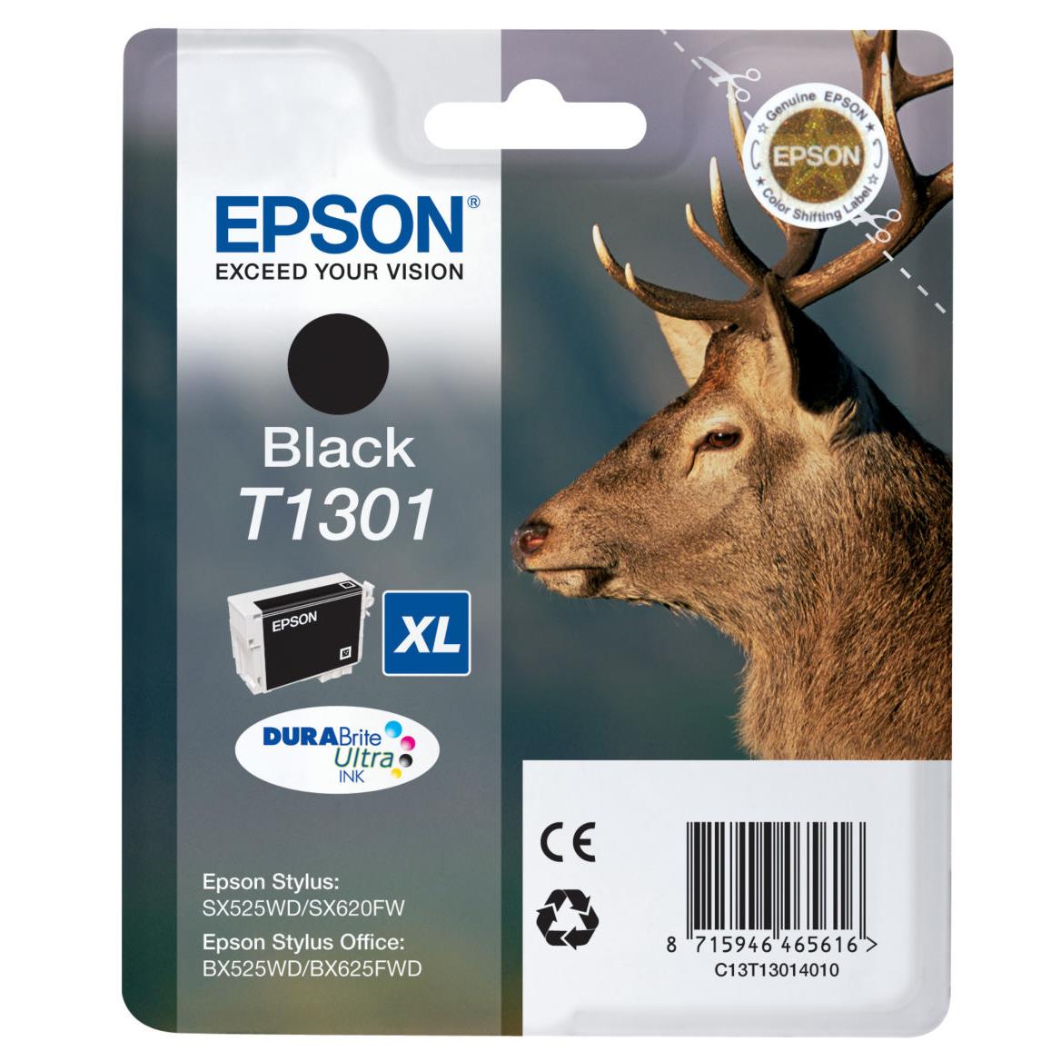 Cartouches pour imprimantes - Epson stag cartouche "cerf" - encre durabrite ultra n (xl)