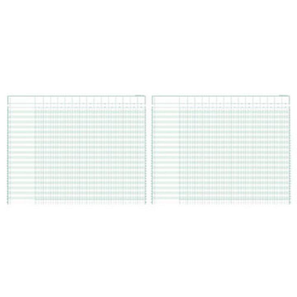 Registre comptable  colonnes Exacompta - piqre modle 18150 - 29,7 x 38cm - 35 lignes - 15 colonnes - bloc 40 feuilles