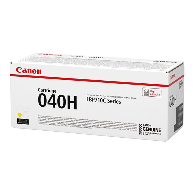 Cartouches de toner - Canon 040h cartouche de toner 1 pice(s) original jaune