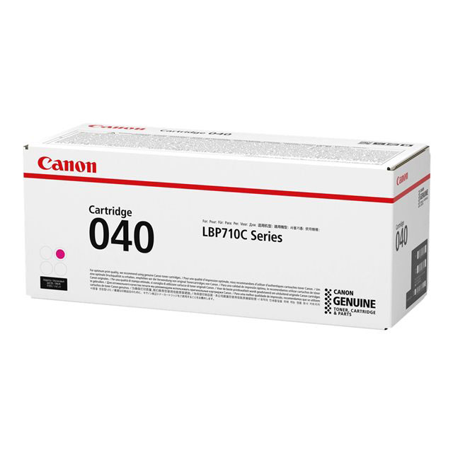 Cartouches de toner - Canon 040 cartouche de toner 1 pice(s) original magenta