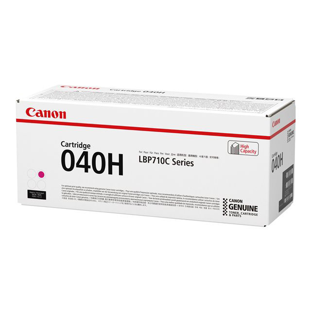 Cartouches de toner - Canon 040h cartouche de toner 1 pice(s) original magenta