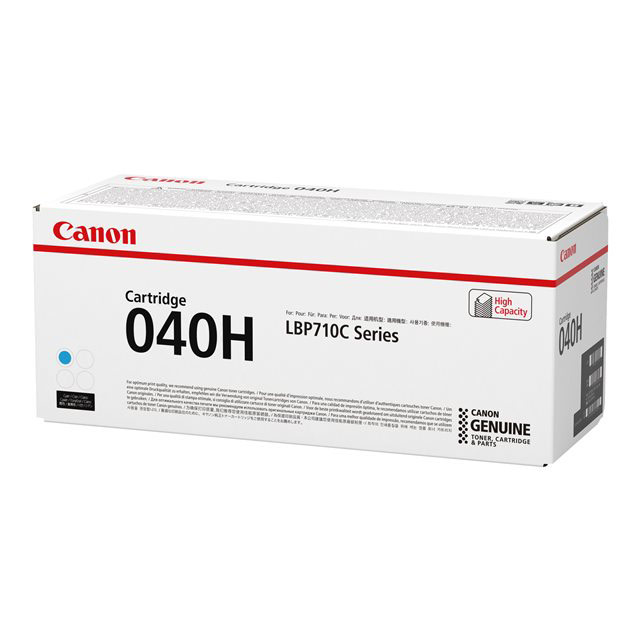 Cartouches de toner - Canon 040h cartouche de toner 1 pice(s) original cyan