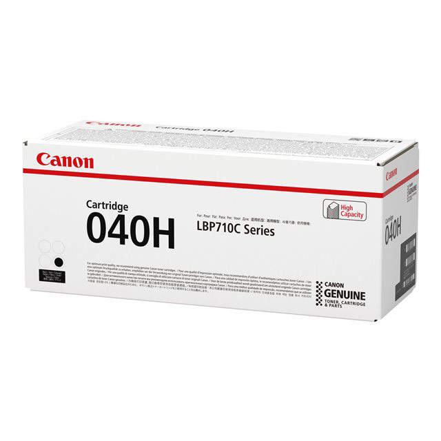Cartouches de toner - Canon 040h cartouche de toner 1 pice(s) original noir