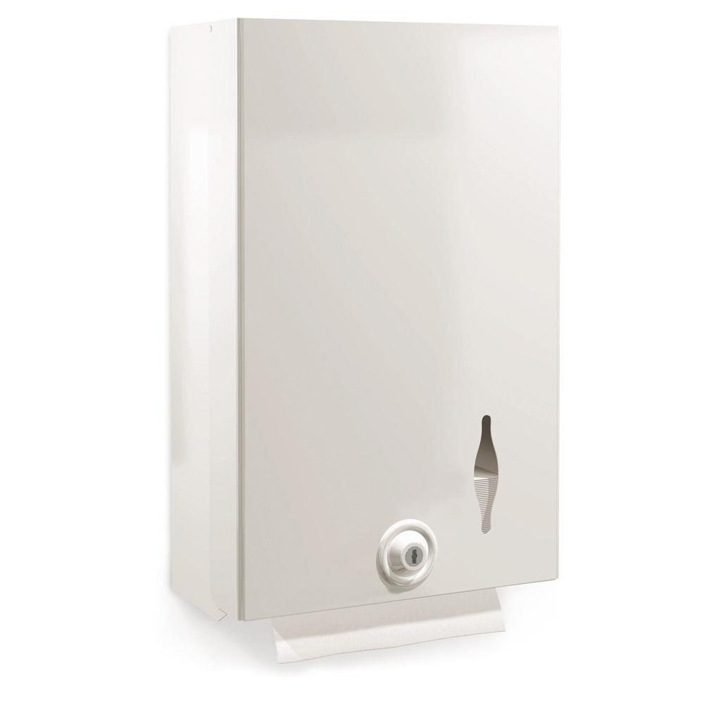 Distributeur d'essuie-mains mtal - Blanc