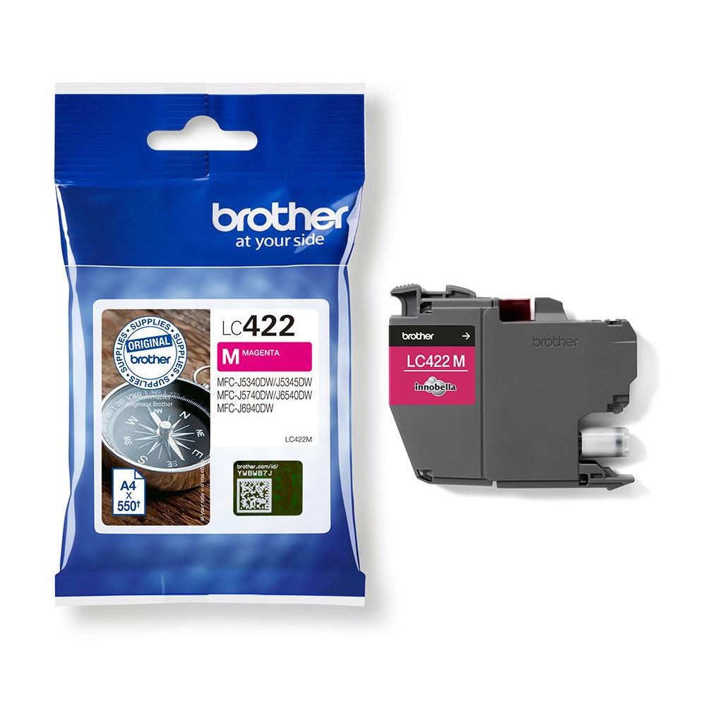 Cartouches pour imprimantes - Brother lc422m cartouche d'encre originale - magenta