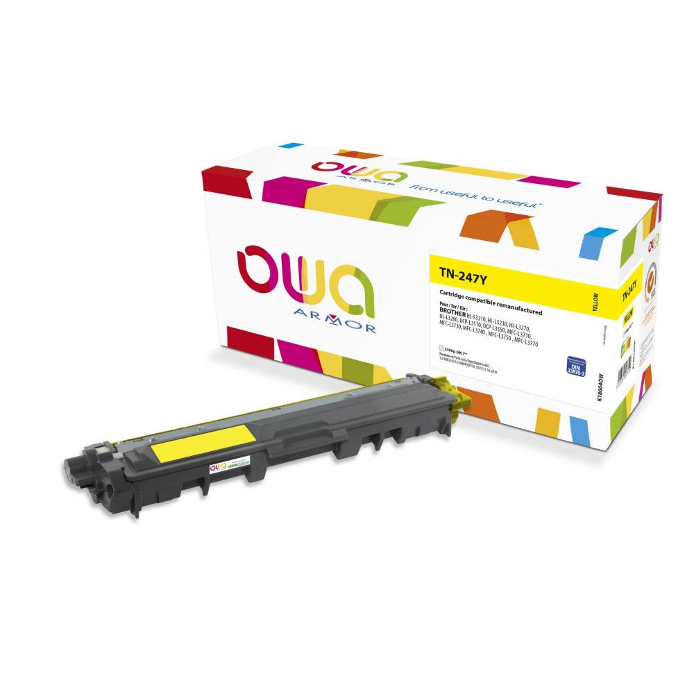 Cartouches de toner - Armor k18604ow cartouche de toner 1 pice(s) compatible jaune