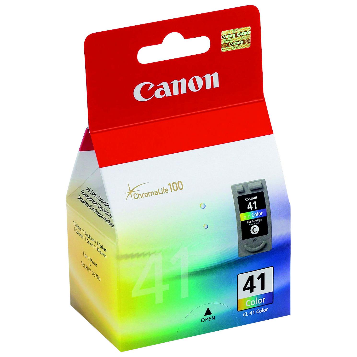 Cartouches pour imprimantes - Canon cartouche d'encre couleur cl-41 c/m/y