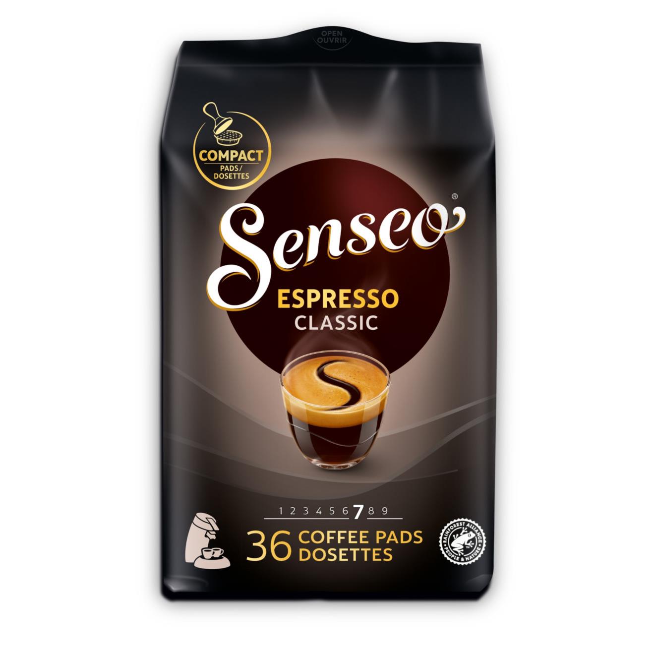 Café Senseo Espresso Classique 36 dosettes souples pas cher