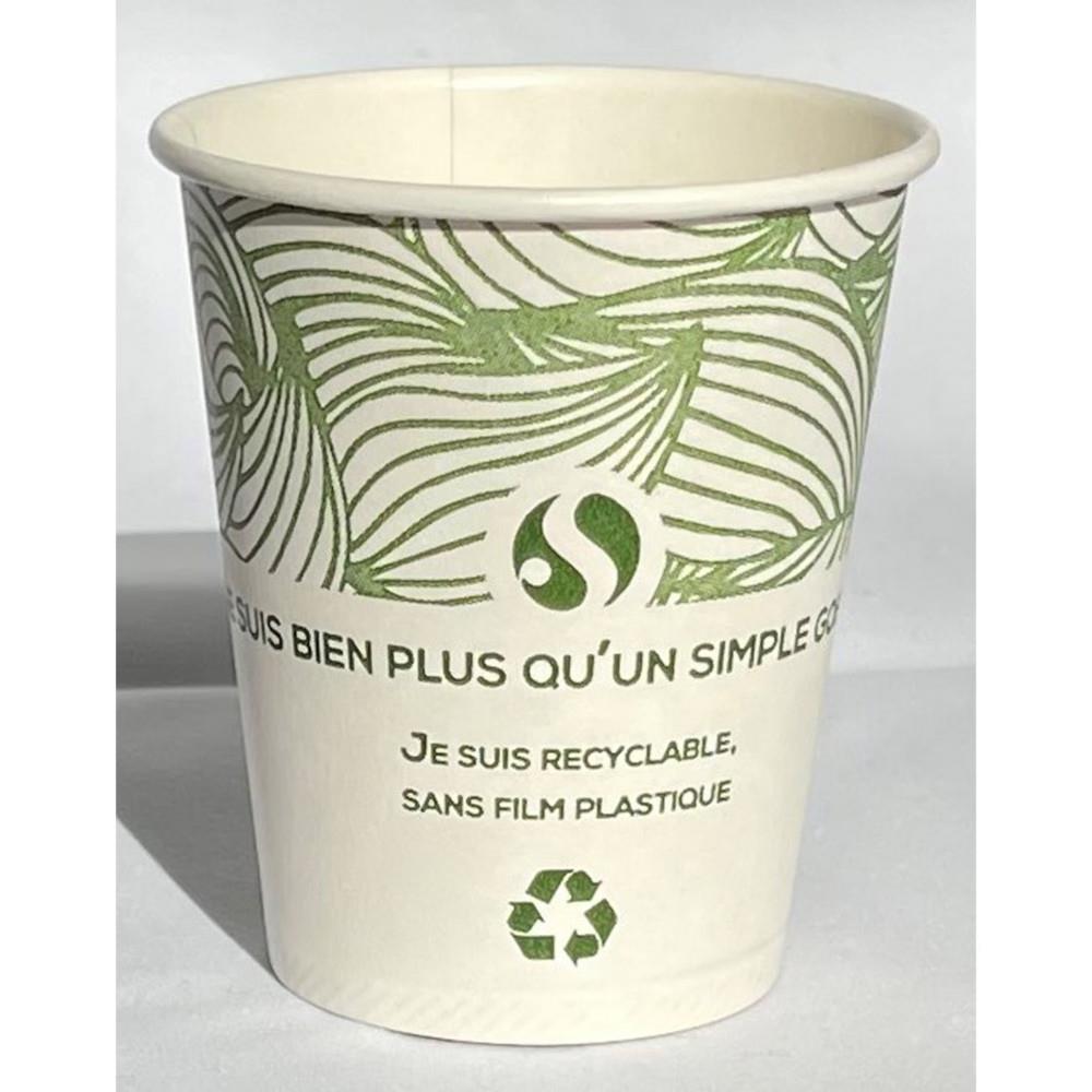 Gobelet 12 cl en carton Folio - Lot de 50