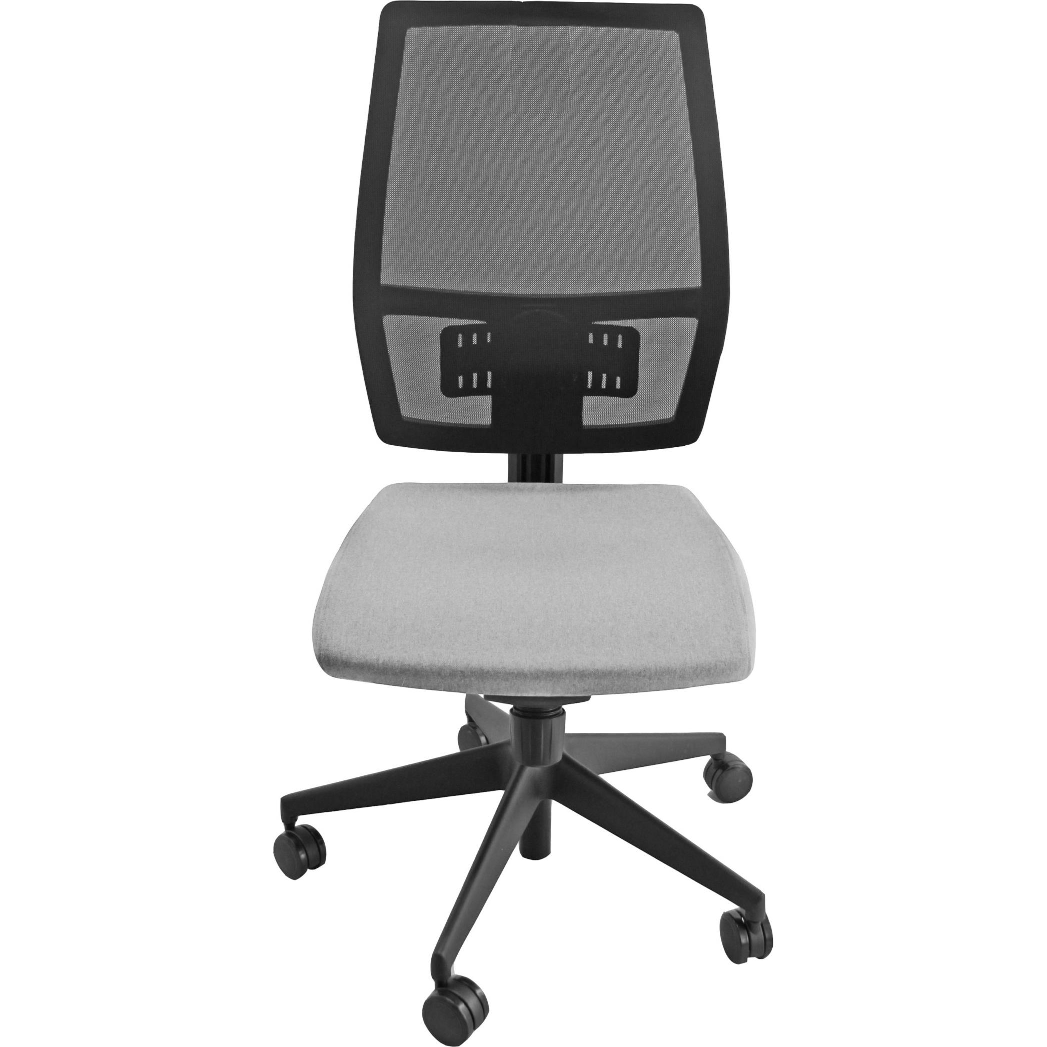 Si�ge de bureau Sigma - maille filet , tissu gris