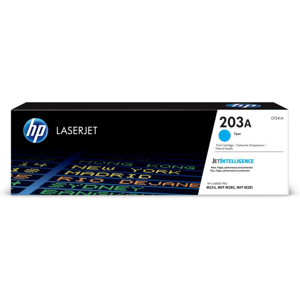 Cartouches de toner - Hp 203a cartouche de toner laserjet cyan authentique