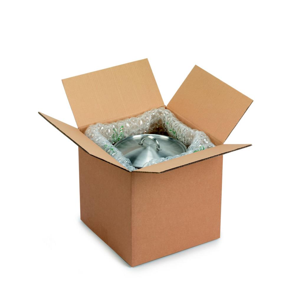 Caisse amricaine RAJA carton double cannelure - L.int. 40 x l.40 x h.40 cm - Kraft brun - Lot de 10