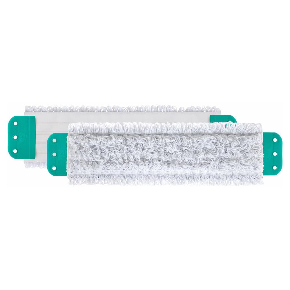 Frange microfibre TTS bouclette 40 x 13 cm - Blanc