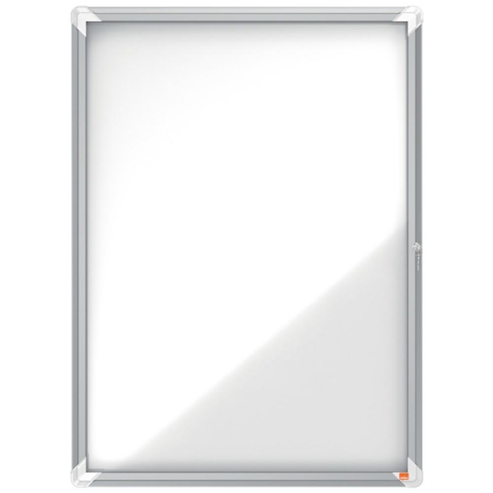 Vitrine d'affichage magntique Nobo Premium Plus - 97 x 70,9 cm - Format  9 x A4 - Cadre aluminium