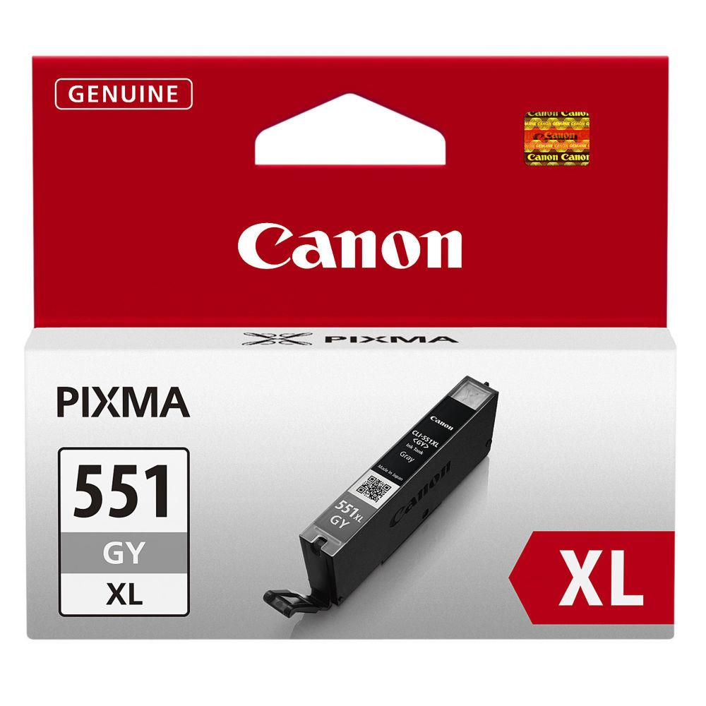 Cartouches pour imprimantes - Canon cartouche d'encre grise  haut rendement cli-551xl