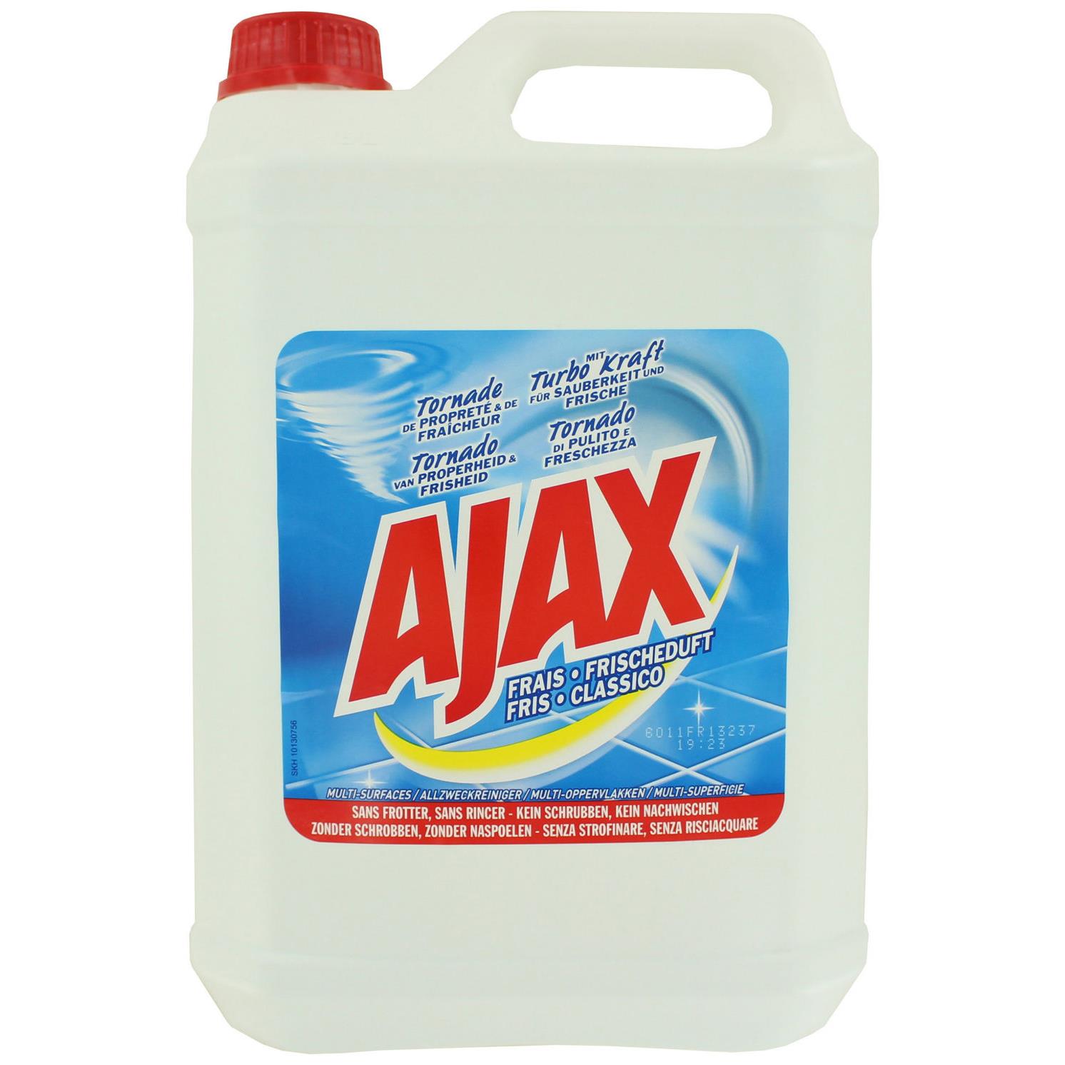 Nettoyant multi-usages Ajax - parfum frais - bidon de 5 litres