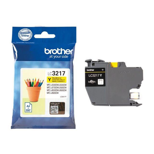 Cartouches pour imprimantes - Brother lc3217y - cartouche d'encre originale - jaune