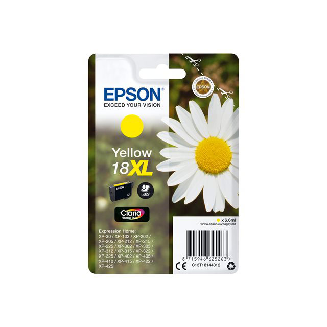 Cartouches pour imprimantes - Epson daisy cartouche "pquerette" - encre claria home j (xl)