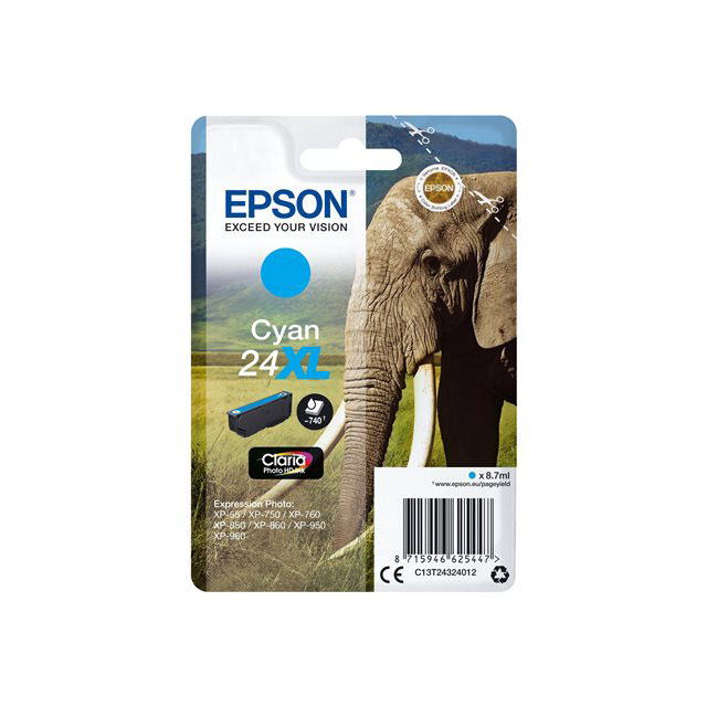 Cartouches pour imprimantes - Epson elephant cartouche "elphant" - encre claria photo hd c (xl)