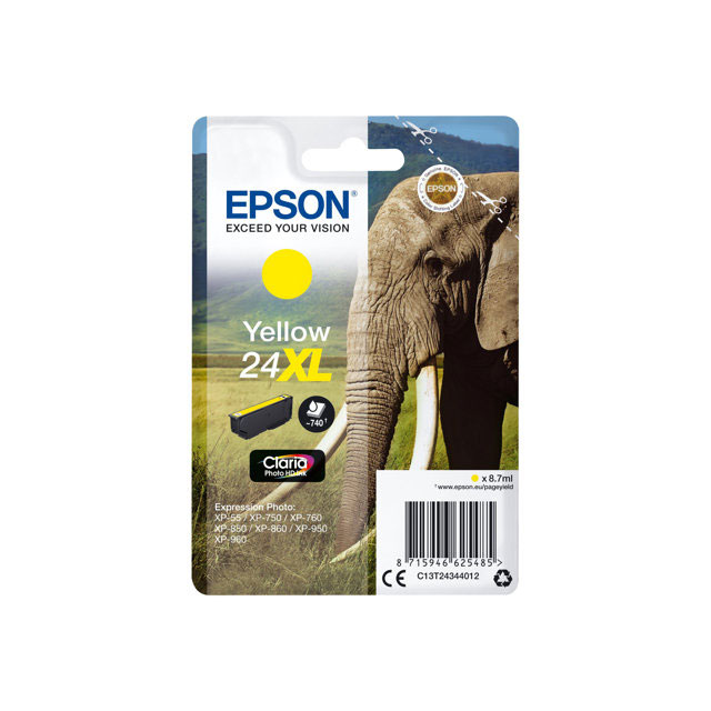 Cartouches pour imprimantes - Epson elephant cartouche "elphant" - encre claria photo hd j (xl)