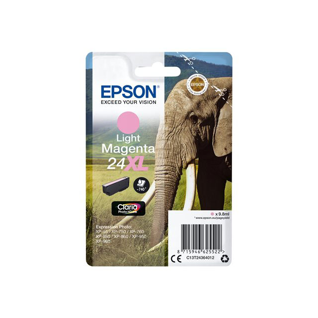 Cartouches pour imprimantes - Epson elephant cartouche "elphant" - encre claria photo hd mc (xl)