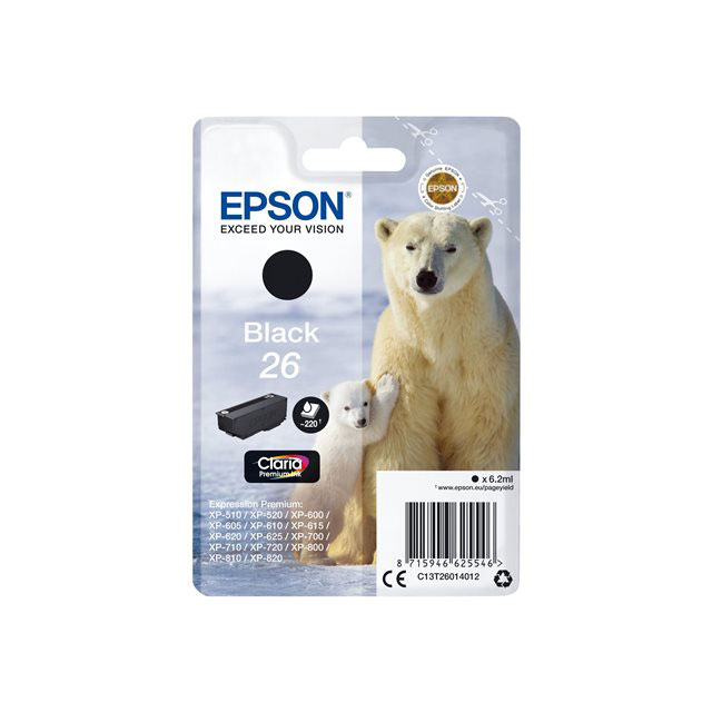 Cartouches pour imprimantes - Epson polar bear cartouche "ours polaire" - encre claria premium n
