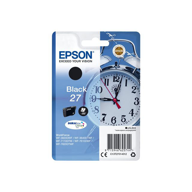 Cartouches pour imprimantes - Epson alarm clock cartouche "rveil" 27 - encre durabrite ultra n