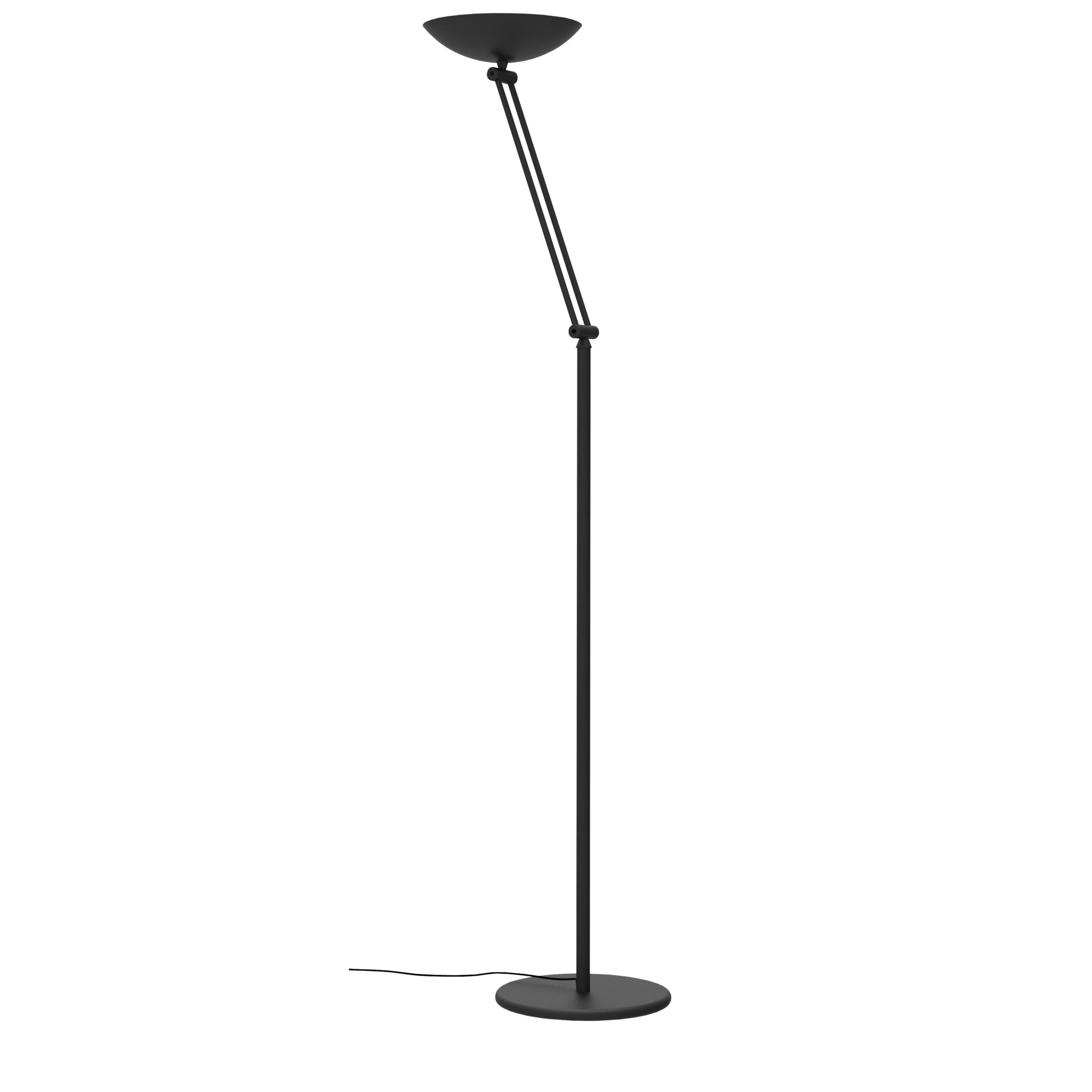 Lampadaire led articul Aluminor Lib 30W - Noir