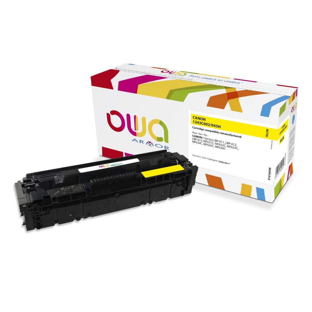 Cartouches de toner - Armor k18166ow cartouche de toner 1 pice(s) jaune