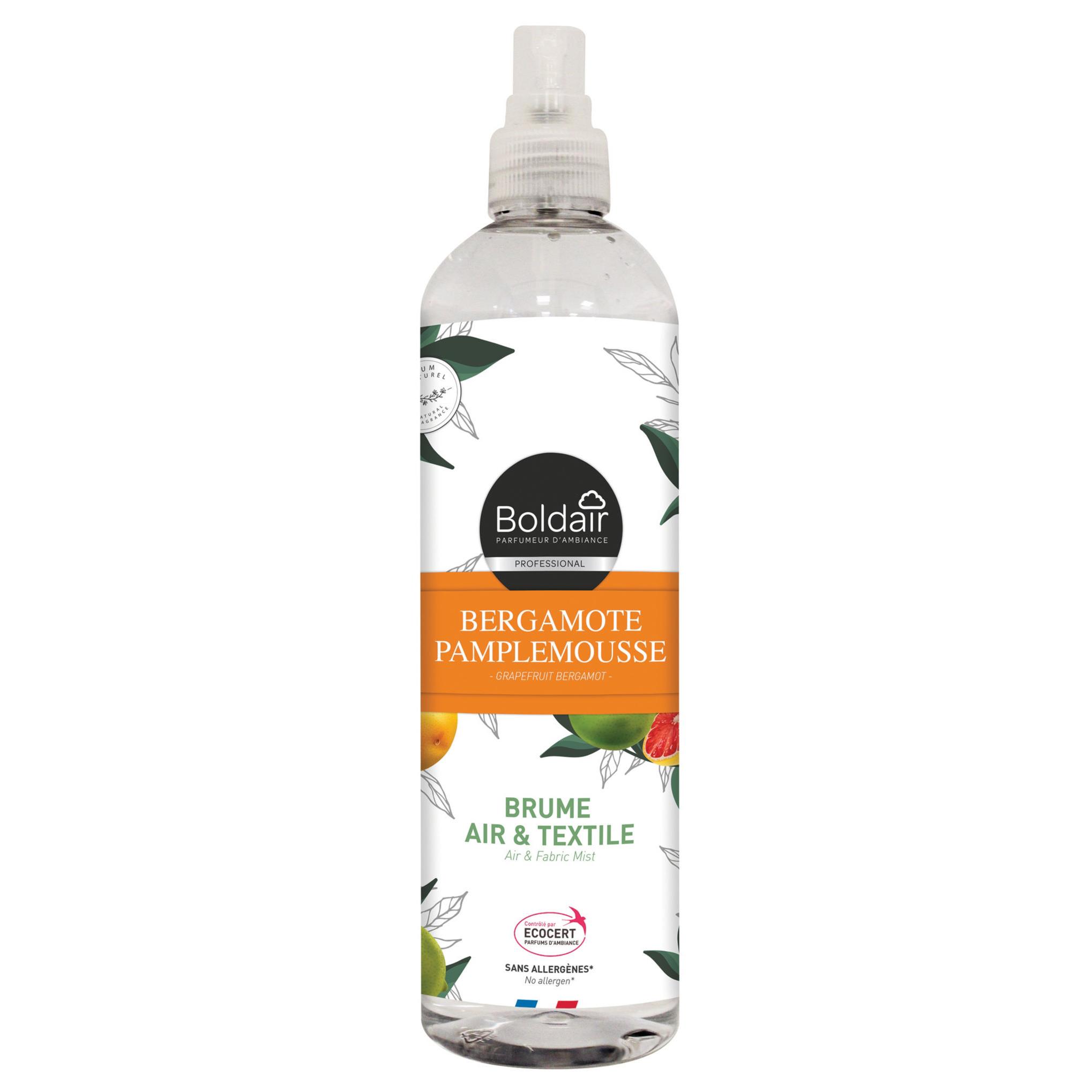 Brume Air et Textile - Parfum d'ambiance Bergamote Pamplemousse - Spray