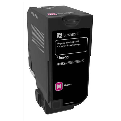 Cartouches de toner - Lexmark 74c2sme cartouche de toner 1 pice(s) original magenta