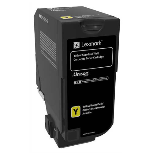 Cartouches de toner - Lexmark 74c2sye cartouche de toner 1 pice(s) original jaune