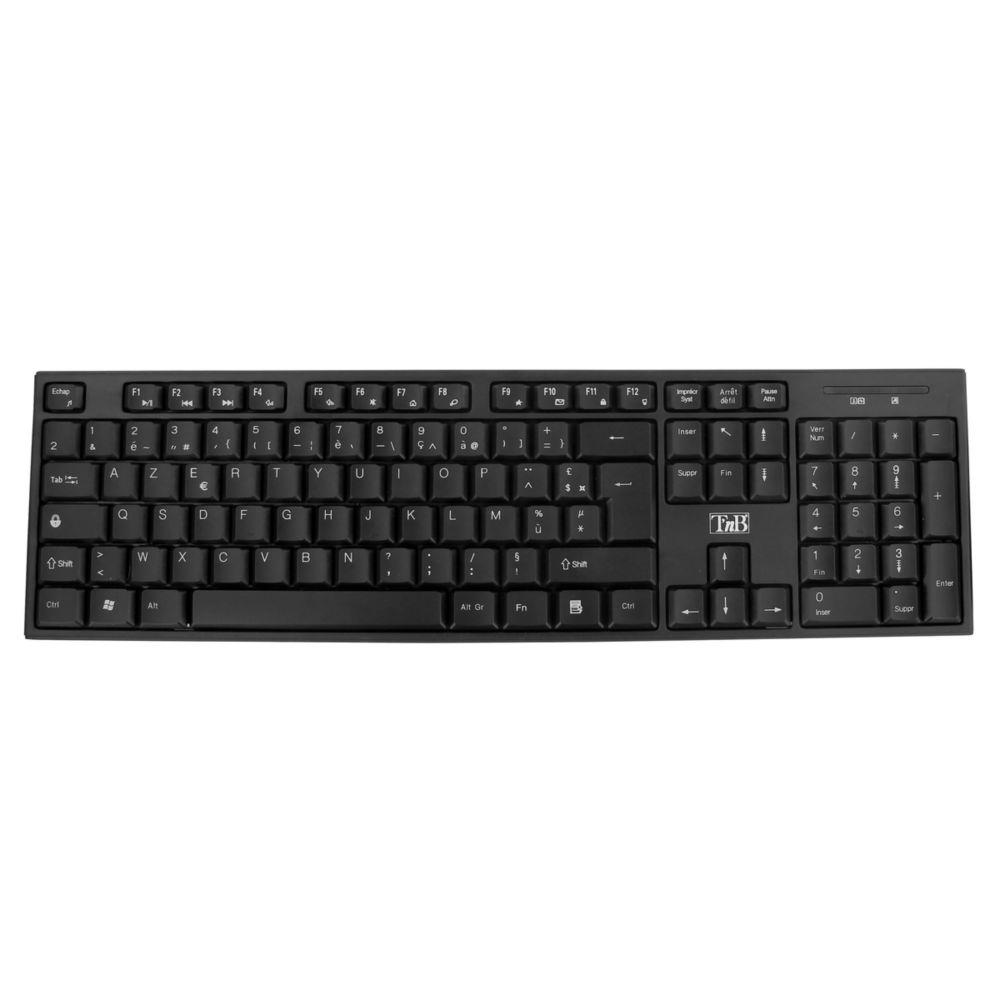 T'nb clavier sans fil classy noir