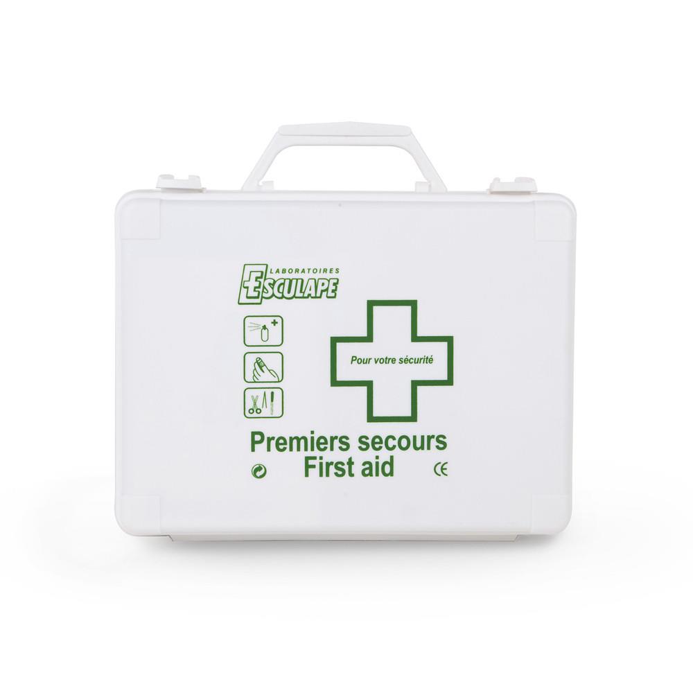 Esculape Coffret m�dical de premiers secours multi-activit�s First Aid - Soins pour 4 � 8 personnes