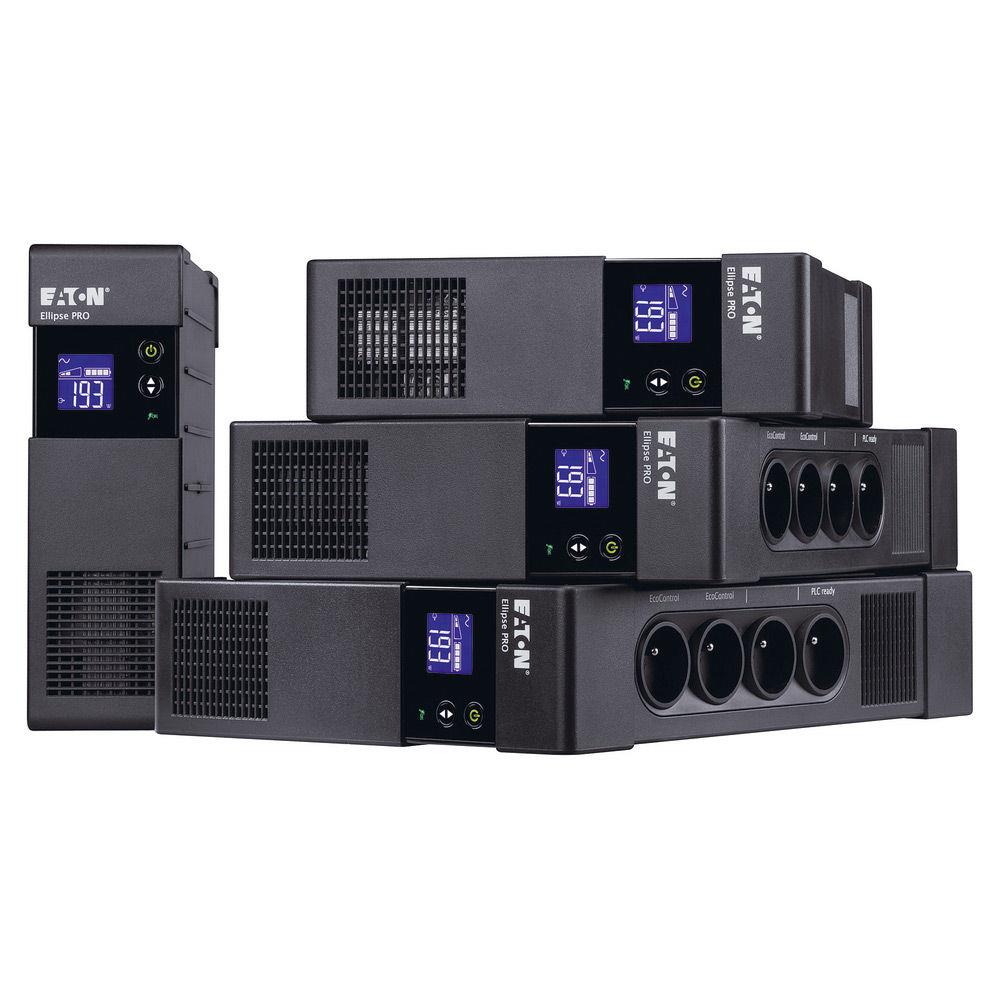 Eaton ellipse pro 650 fr alimentation d'nergie non interruptible interactivit de ligne 0,65 kva 400 w 4 sortie(s) ca