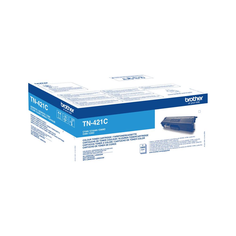 Cartouches de toner - Brother tn-421c - cartouche de toner originale - cyan