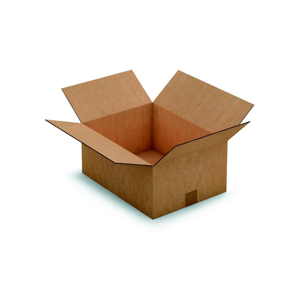 Caisse amricaine RAJA carton double cannelure - L.int. 40 x l.30 x h.18 cm - Kraft brun - Lot de 15