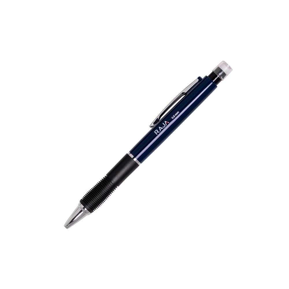 Porte-mines - mine HB de 0,5 mm - corps bleu avec zone de prhension