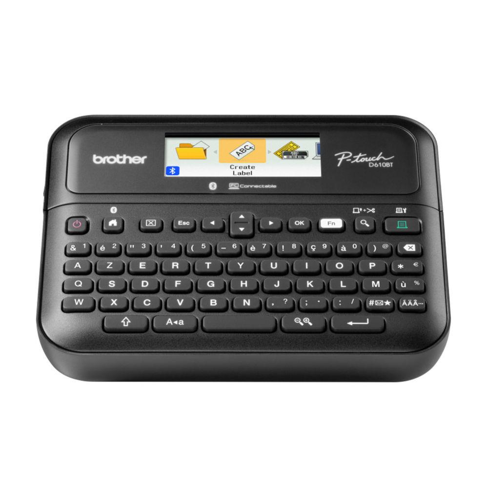 tiqueteuseconnectable Brother PT-D610BTVP clavier AZERTY