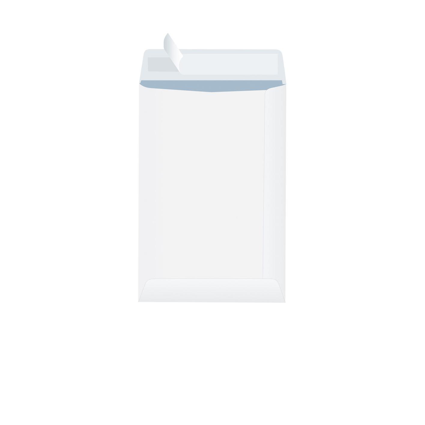 Pochette Raja vlin blanc C5 - 229 x 162 mm - 90g sans fentre - bande autoadhsive - bote 500 units
