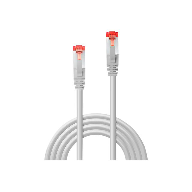 Lindy 47708 cble de rseau gris 10 m cat6 s/ftp (s-stp)