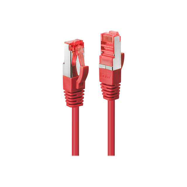 Lindy cat.6 s/ftp, 2m cble de rseau rouge cat6 s/ftp (s-stp)