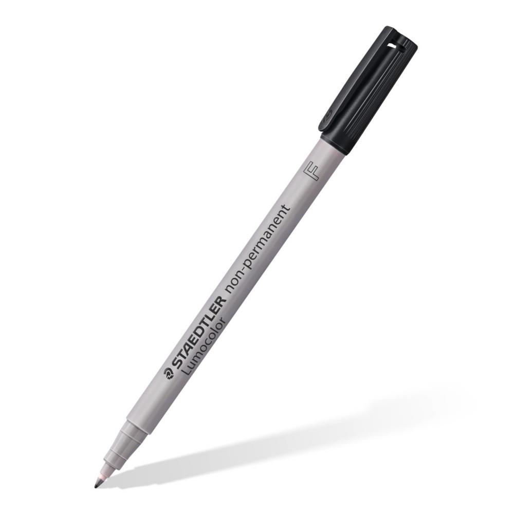Marqueur non-permanent Staedtler Lumocolor 316 pointe fine 0,6 mm plastique recycl  97% - Noir