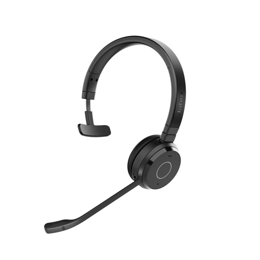65 Evolve Jabra TE Jabra MS Mono Casque sans fil Bluetooth + Dongle USB-A