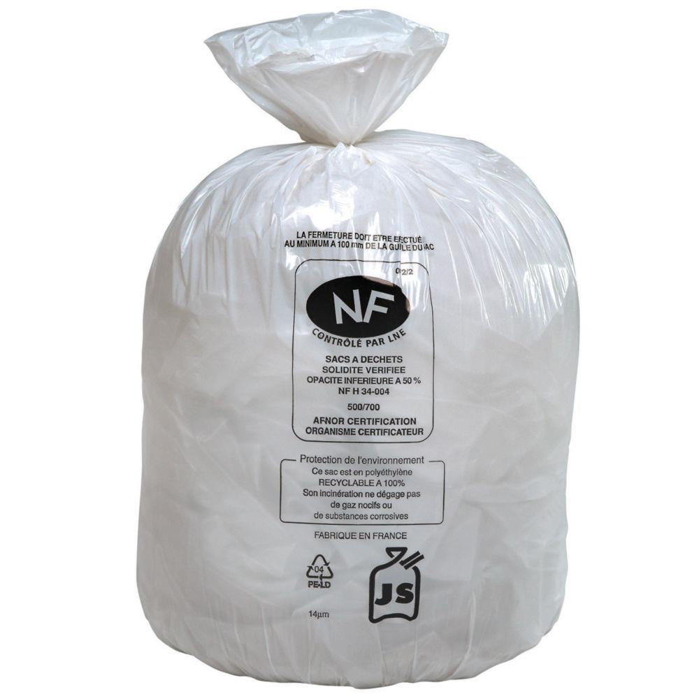 XXL Lot 500 Sac SACHET Transparent 30+15x 55 Cm Sac