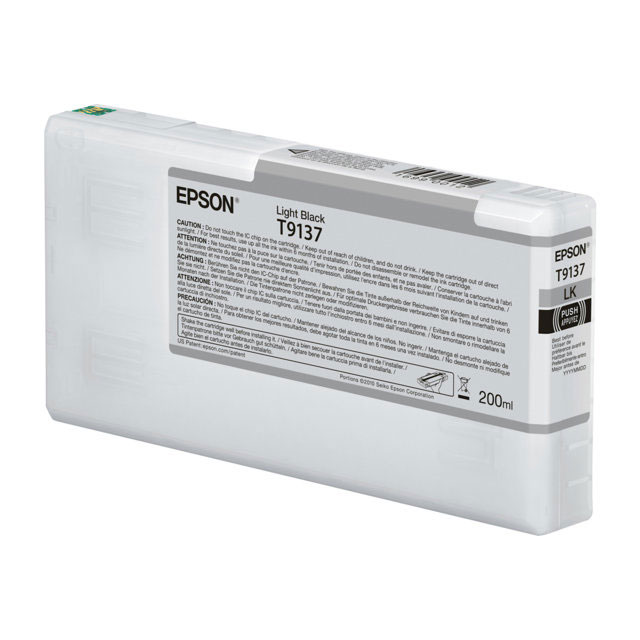 Cartouches pour imprimantes - Epson t9137 light black ink cartridge (200ml)