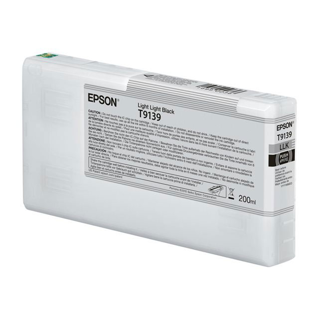 Cartouches pour imprimantes - Epson t9139 light light black ink cartridge (200ml)