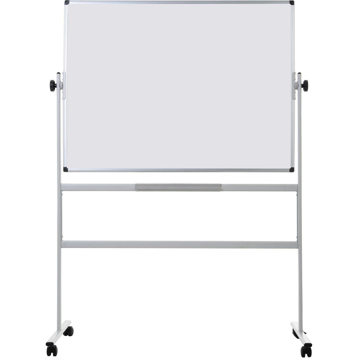 Tableau blanc Bi-Office Revolver - magntique - double face - 1 200 x 900 mm