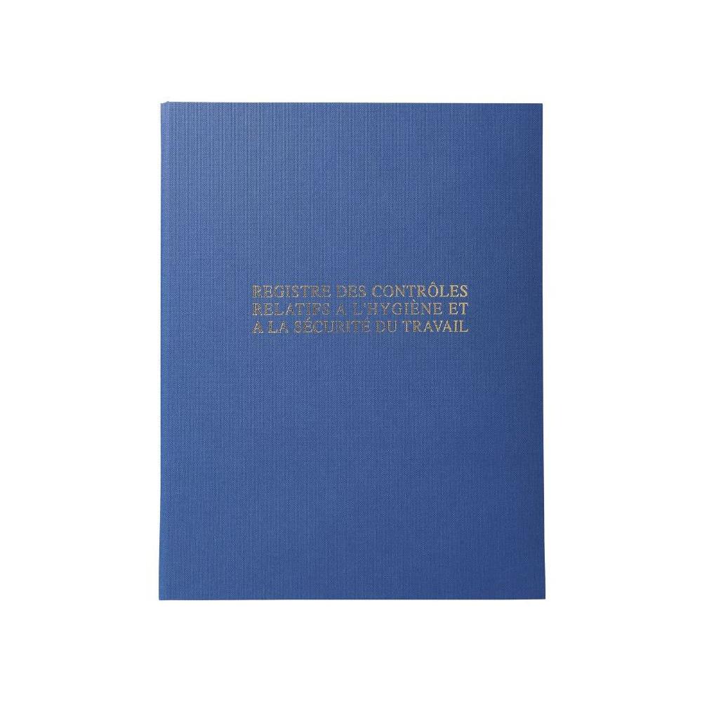 Registre contrle d'Hygine et de Scurit - 32 x 24 cm - 40 pages