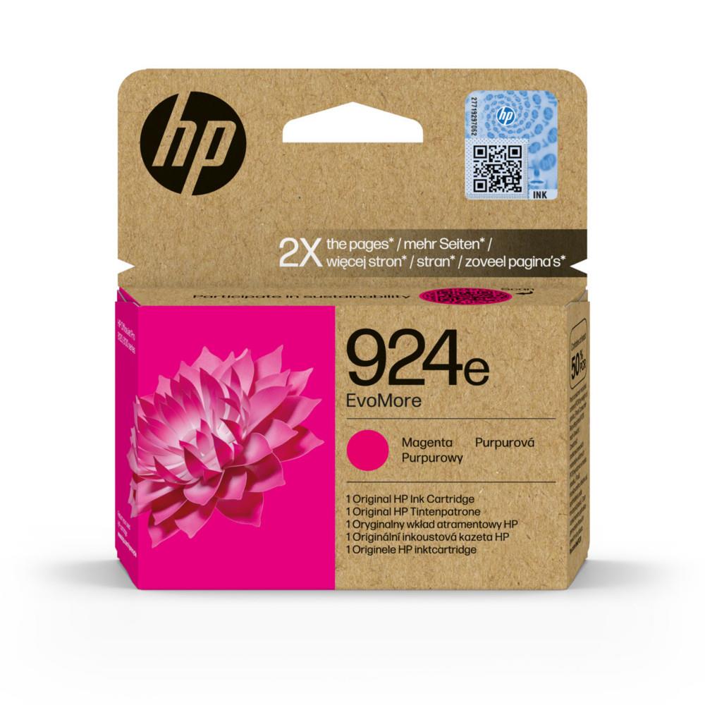 Cartouches pour imprimantes - Hp 924e cartouche d'encre authentique magenta evomore